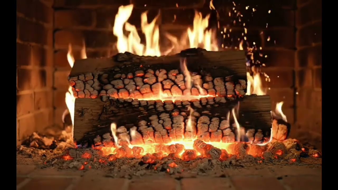 Fireplace 4K (30 MIN)-  Linklight | | Crackling Fire Sounds for Sleep, Relax, Study 