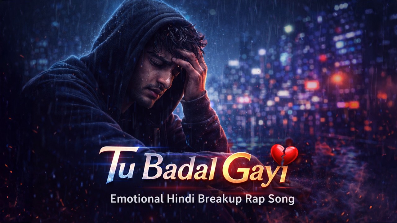 “Tu Badal Gayi 💔 | Emotional Breakup Rap Song 2026 | Sad Hindi Rap  Heartbroken Anthem #attituderap