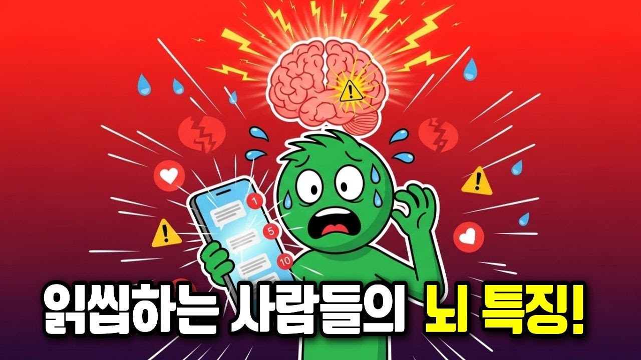 읽씹하는 사람들의 뇌 특징 | 편도체 68% 폭발한 과학적 이유