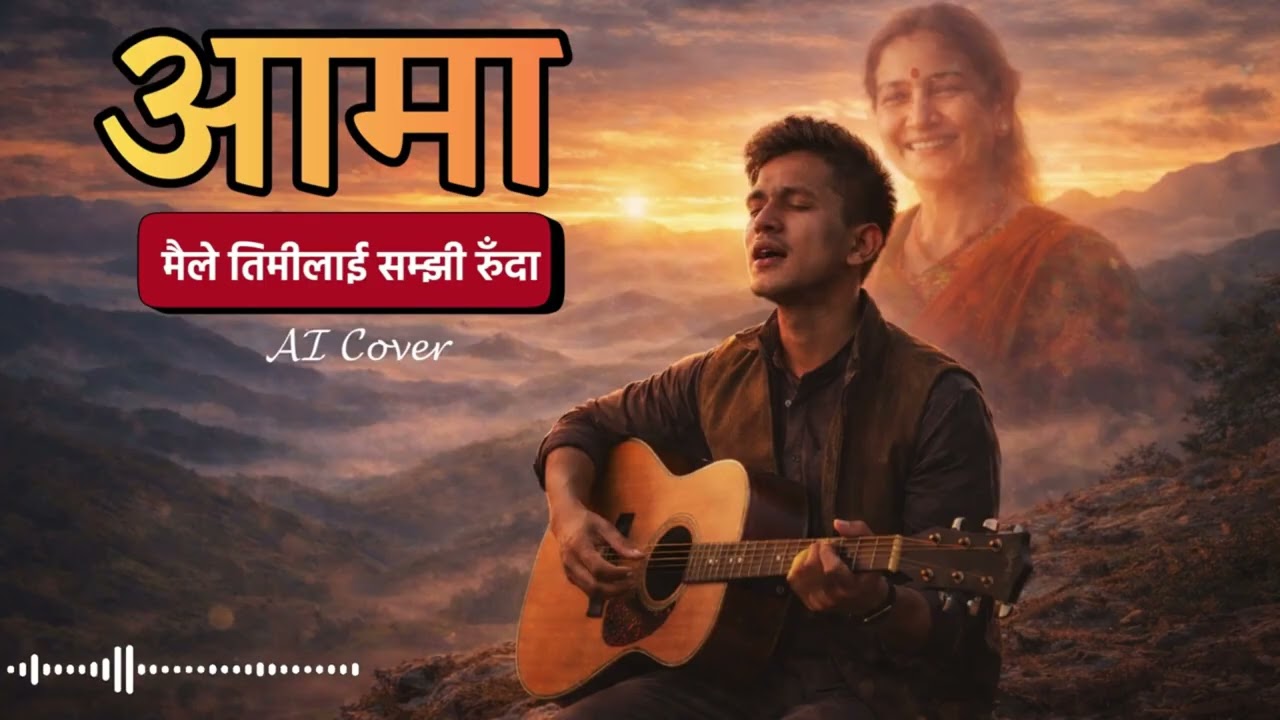 Aama - Maile Timilai Samjhi Ruda🥺❤️ | Emotional Nepali AI Cover | Miss You Mom | #abmsoundverse 