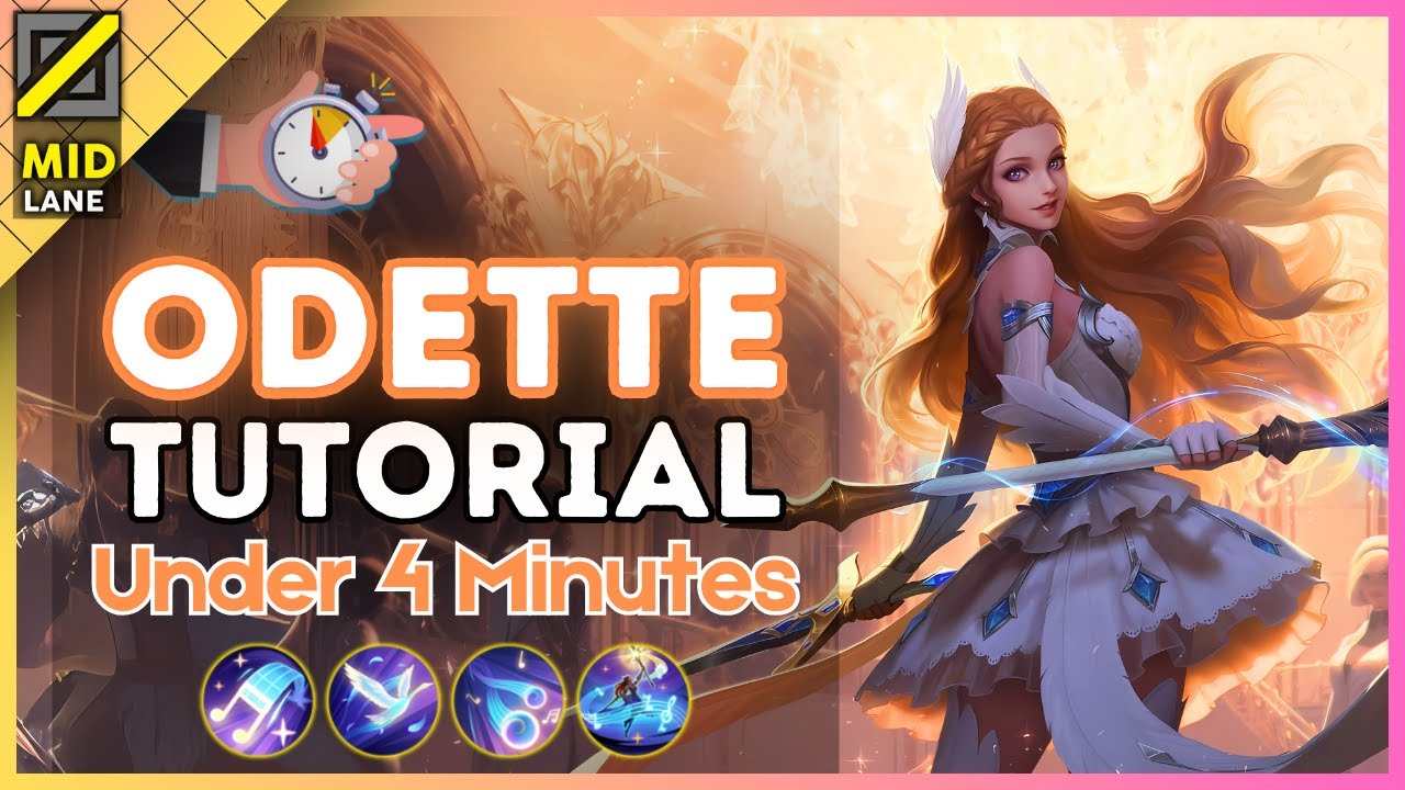 4-Minute Odette Tutorial in the Mid Lane || (MLBB S35) 2025
