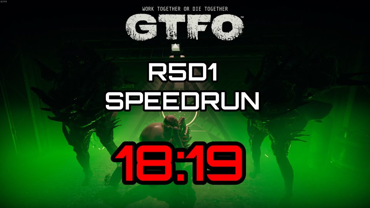 [GTFO] Speedrun - R5D1 in 18:19 [World Record]