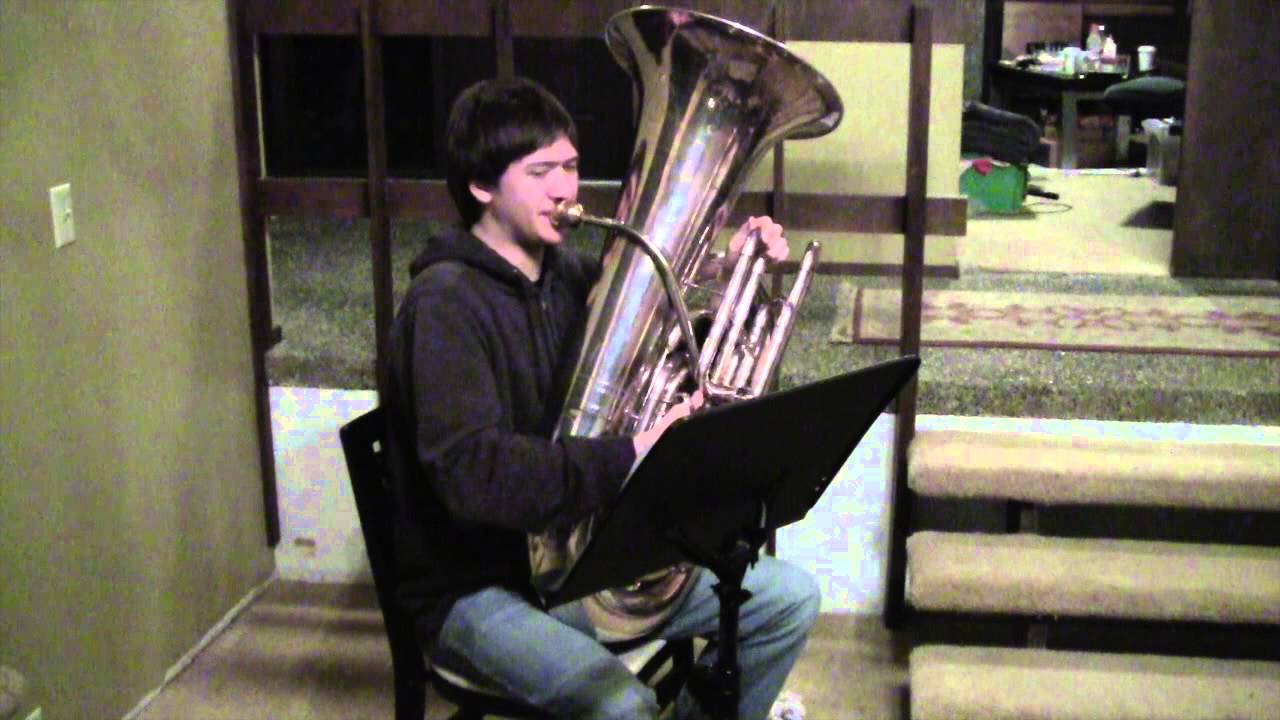 Clayton Dungey Adagio and Allegro Telemann Tuba