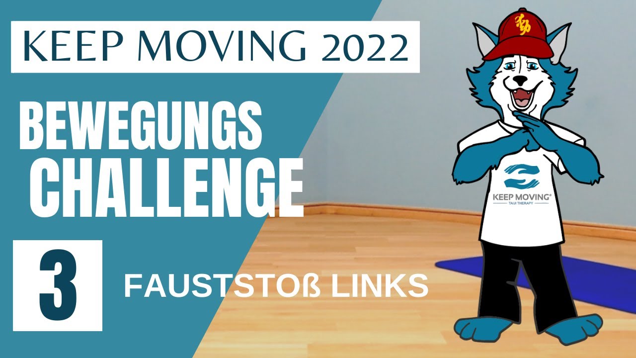 7 TAGE - 7 &Uuml;BUNGEN - 7 MINUTEN | DEINE BEWEGUNGS-CHALLENGE |  &Uuml;bung #3 FAUSTSTOSS LINKS