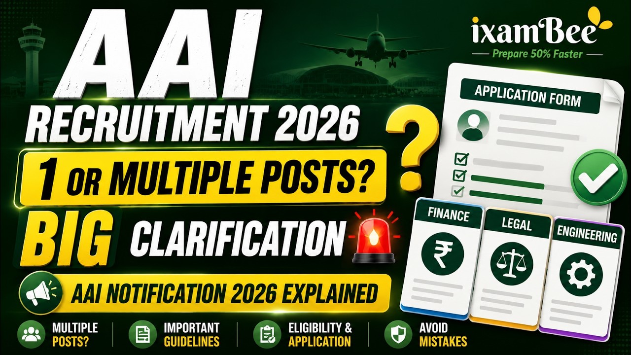 AAI Recruitment 2026 🚨 | Can You Apply for More Than One Post? Complete Clarification
