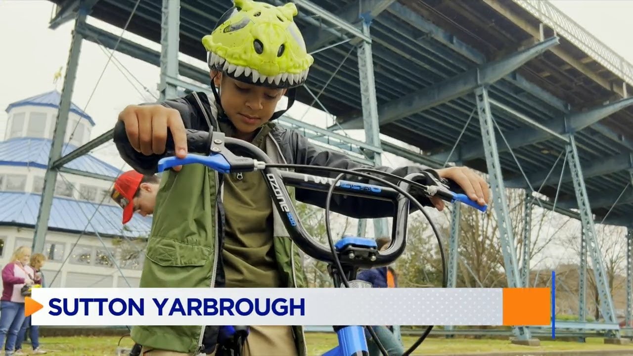 Balancing fun and safety: Kids take part in 'Learn to Ride' event at Coolidge Park