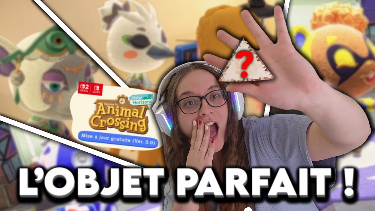 L’OBJET ULTIME pour les NOUVEAUX HABITANTS 🔥😱 MAJ 3.0 Animal Crossing