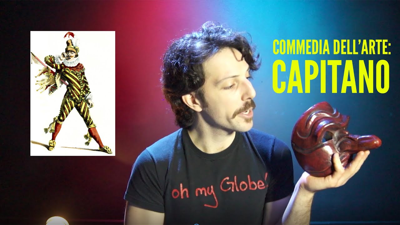 Commedia dell'Arte's characters: Capitano!
