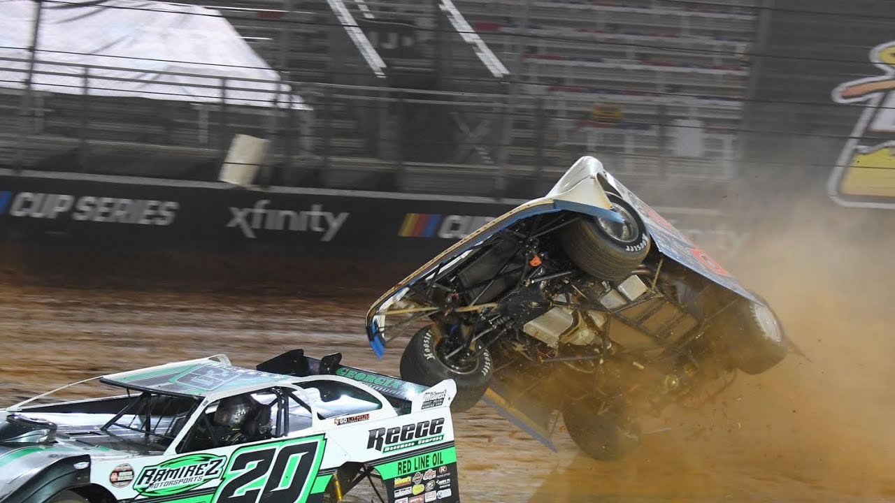 Dirt Late Models Crash Compilation #4