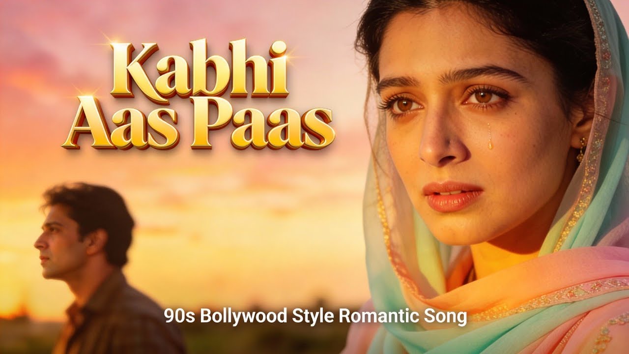 Kabhi Aas Paas |70s To 90s Bollywood Style Romantic Song | Hindi Melody Song| New Hindi Song 