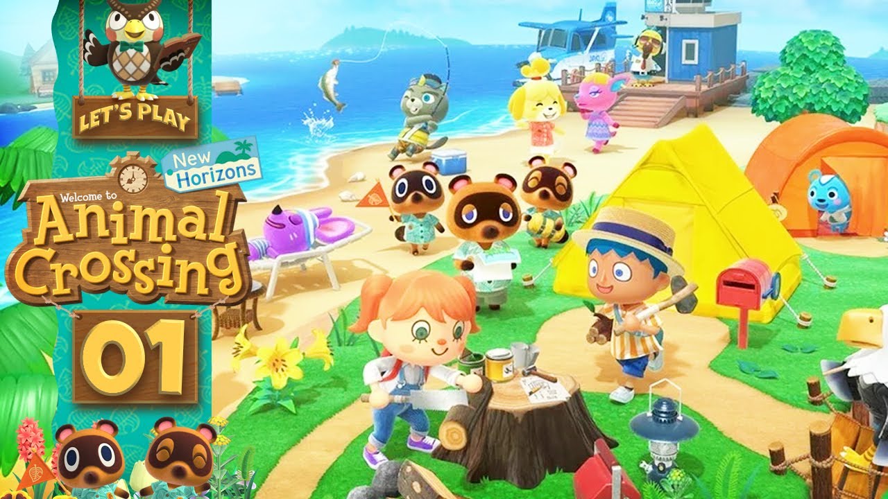 ISLAND LIVING | Animal Crossing: New Horizons (Let's Play Part 1)