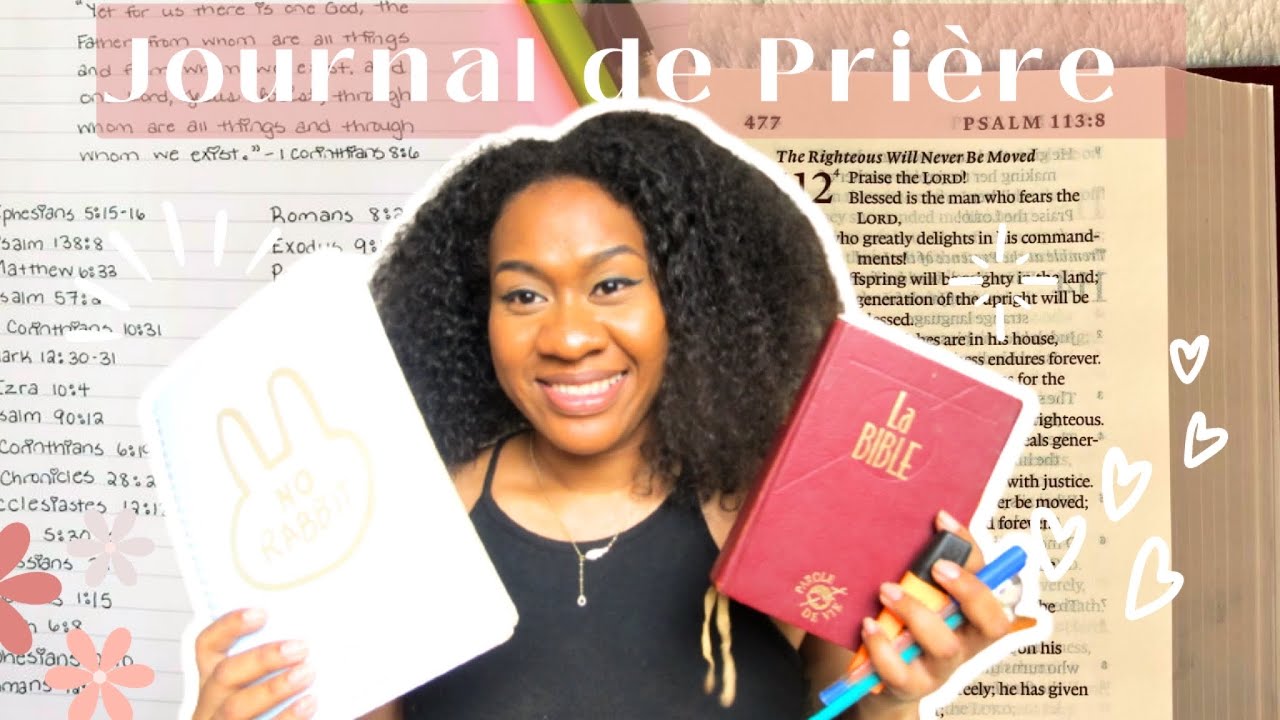 Comment créer  un journaldepriere ,mediter et lire la bible!