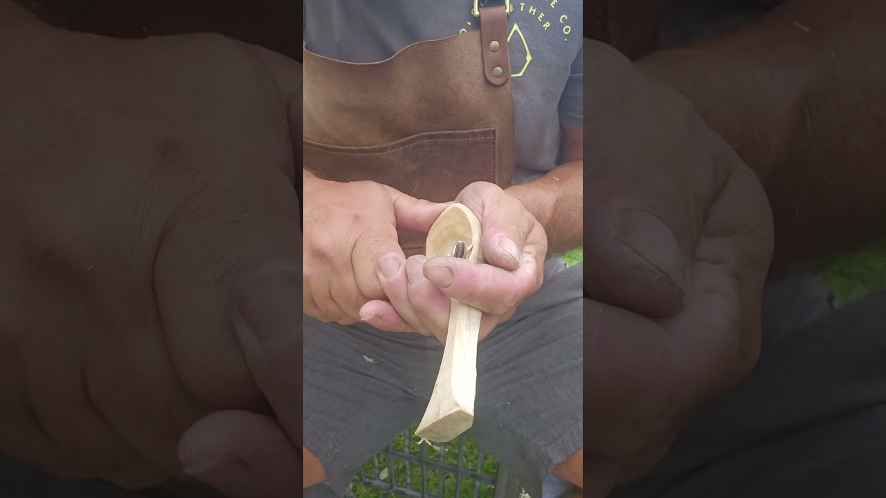 Initial knifework on a small eater.