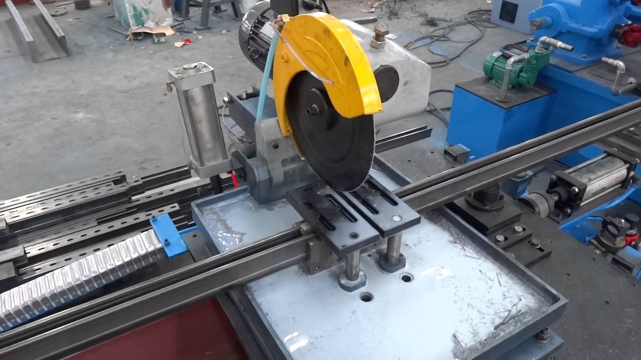 solar panel profile machine