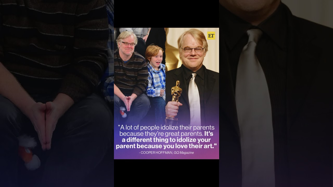 Cooper Hoffman is opening up about his dad, the late Philip Seymour Hoffman, and how his absence has