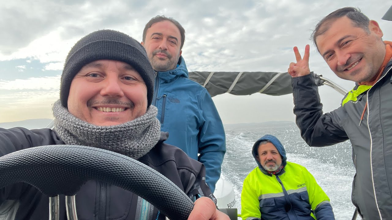 Sonunda Yeni teknemle ilk balıkavı