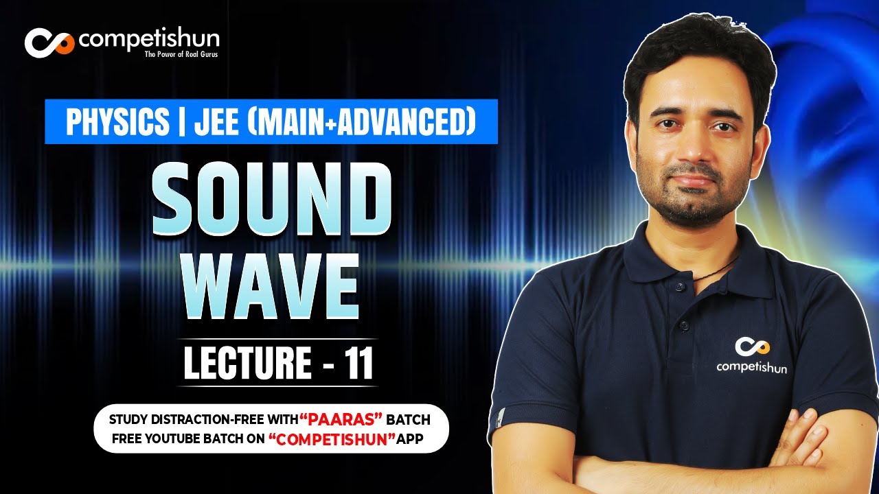 11 Doppler effect | apparent frequency |Sound waves | IIT advanced | JEE main | Physics class 11