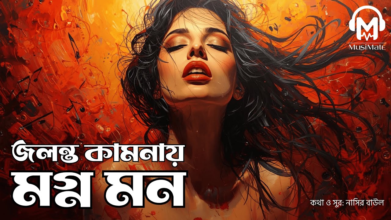 জ্বলন্ত কামনায় মগ্ন মন | Jolonto Kamonay Mogno Mon | Viral Folk Song | নাসির বাউল | MusiMate