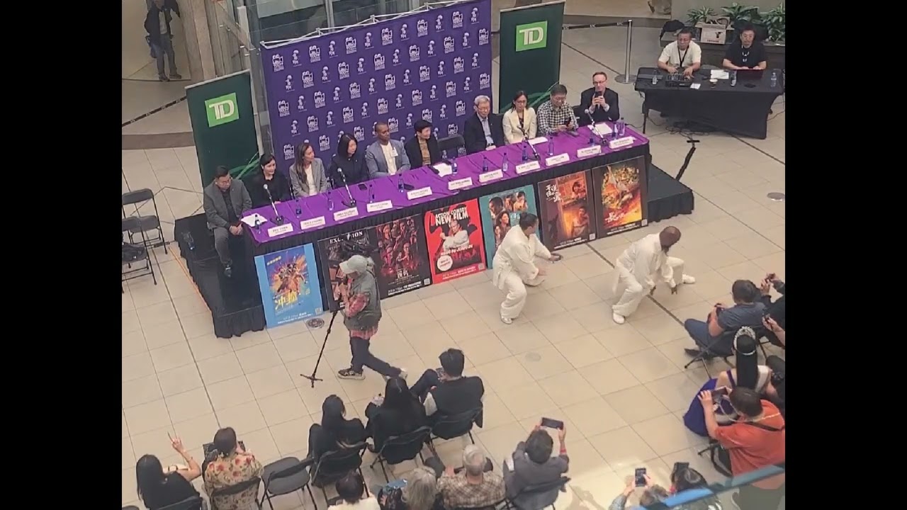 Wudang Kung Fu Demo - Sifu Rodney and Sally at Scarborough Town Center .   October 3, 2025