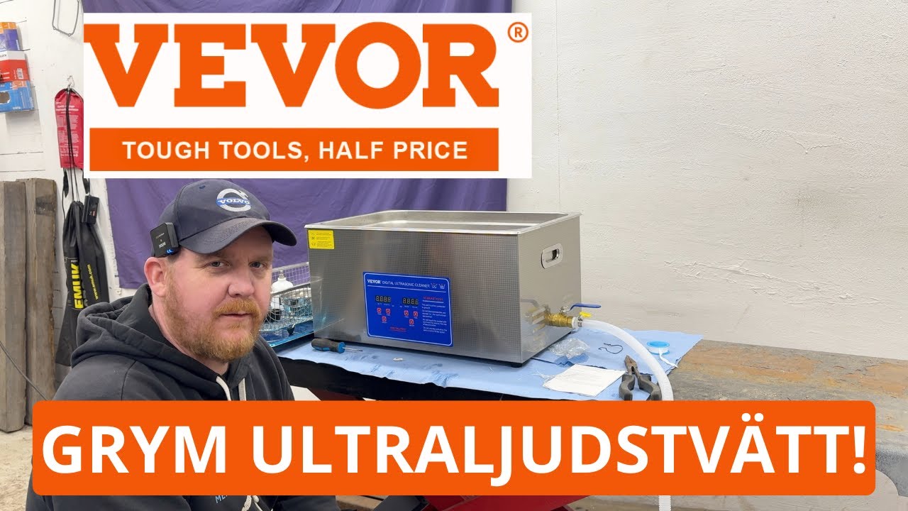 22 LITERS ULTRALJUDSTVÄTT FRÅN VEVOR