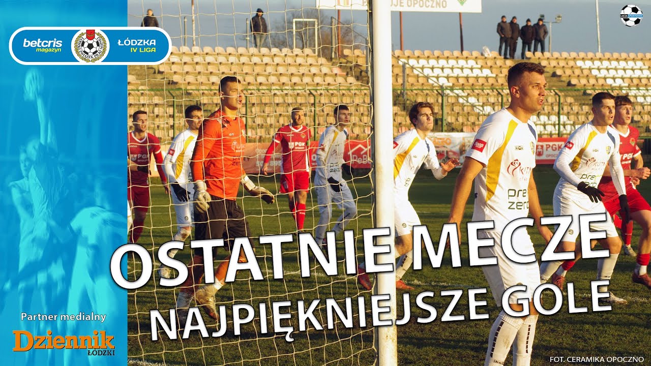 Magazyn Betcris Łódzkiej IV Ligi 2025/26: 17. kolejka. Zobacz najładniejsze gole rundy jesiennej!