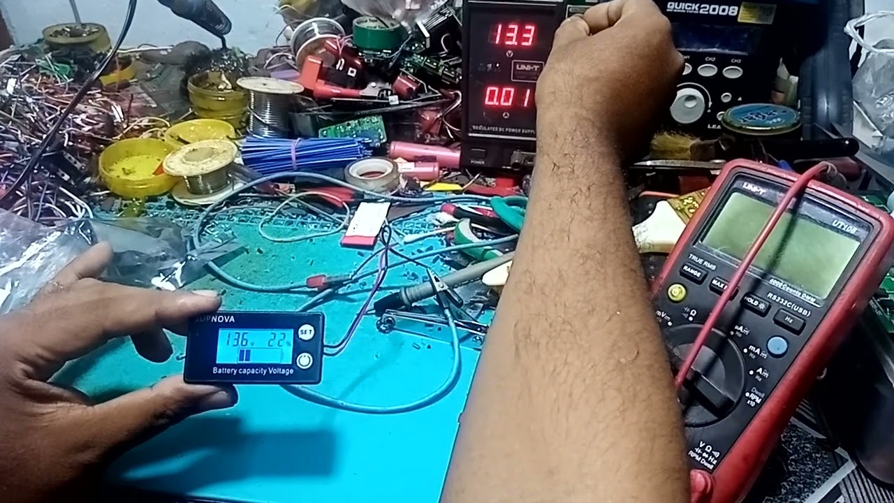Supnova Battery Capacity Voltage Indicator Setting ချိန်နည်း
