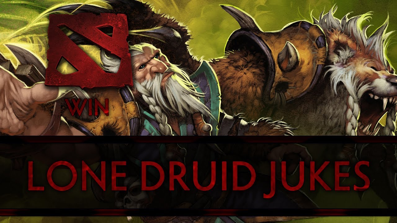 Dota 2 Win - Lone Druid Jukes