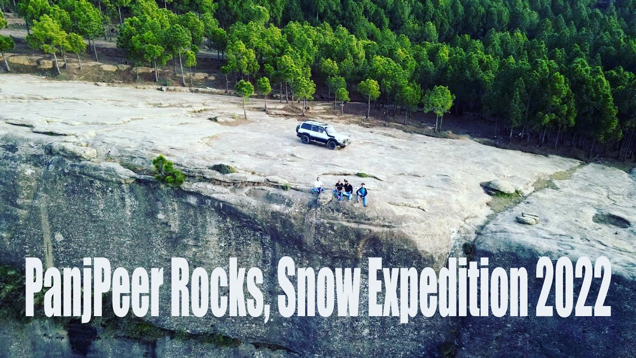 PanjPeer Rock snow expedition 2022 #Panjpeer #PanjpeerRocks #Kahuta #ZeeClicks #TravelVlog #Pakistan
