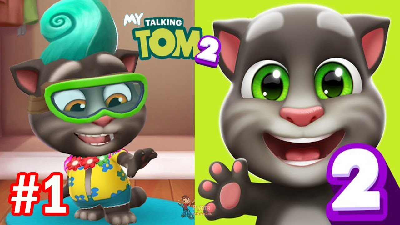 My Talking Tom 2 Android Gameplay with Frip2Game (Part 1)