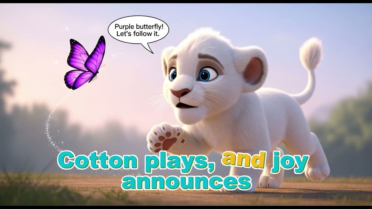 Cotton’s Colorful Day 🌈 | Learn Colors with Fun Song