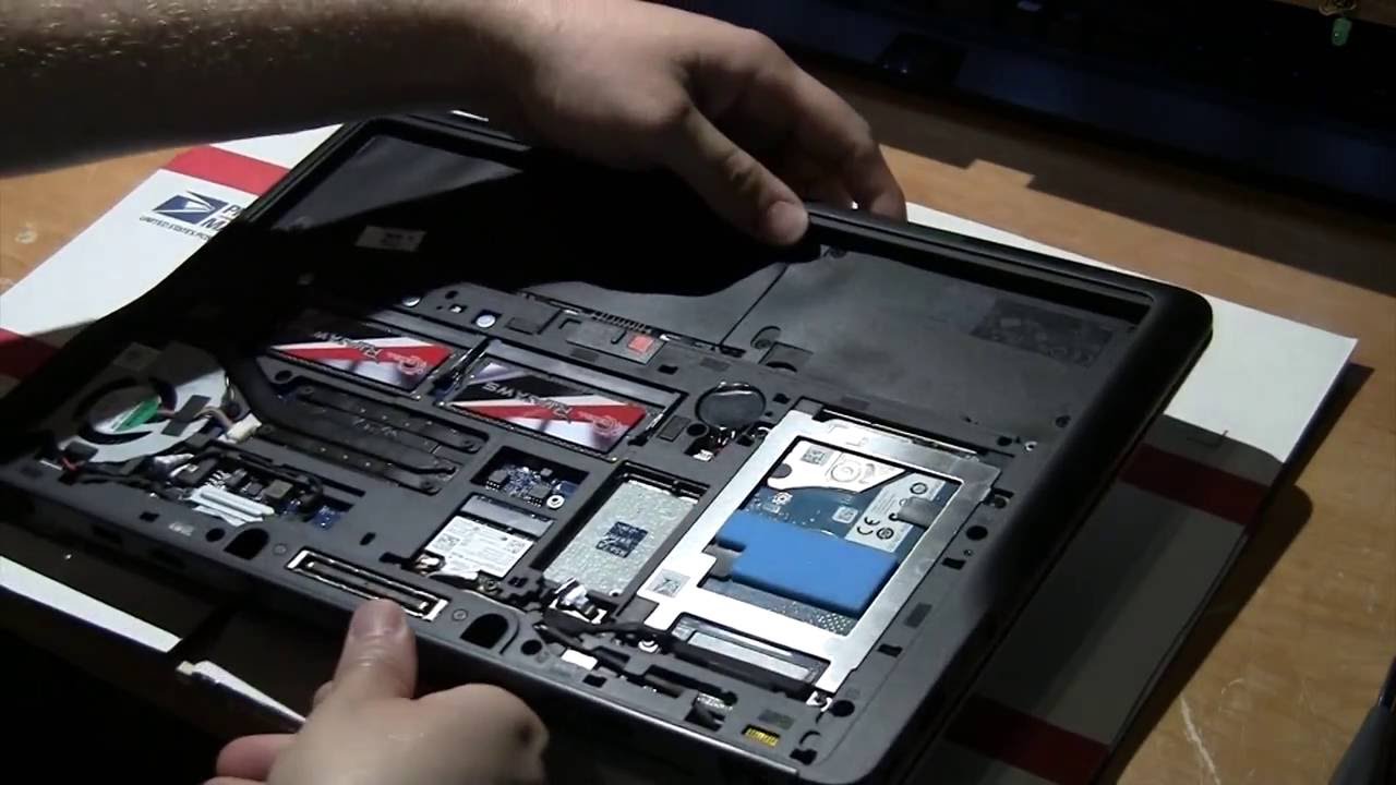 How to intall a SSD into a Dell Latitude e7440 Laptop