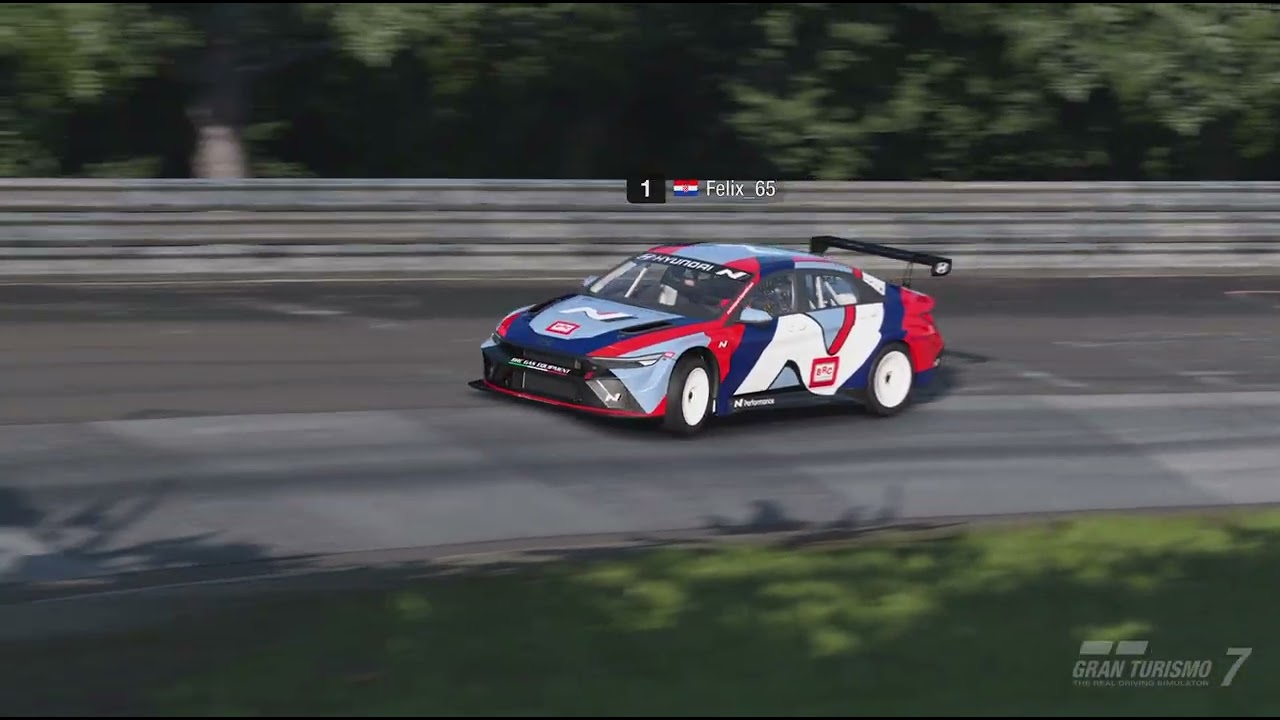 Gran Turismo™ 7 Nordschleife Hyundai Elantra Gr 4 with Joypad     8.59.305