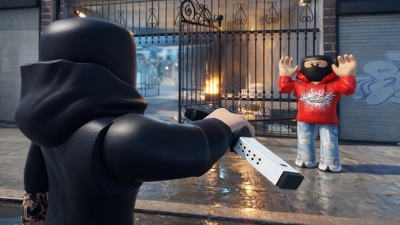 TOOK A TRIP TO THE MOST DANGEROUS CHICAGO ROBLOX HOOD GAME!