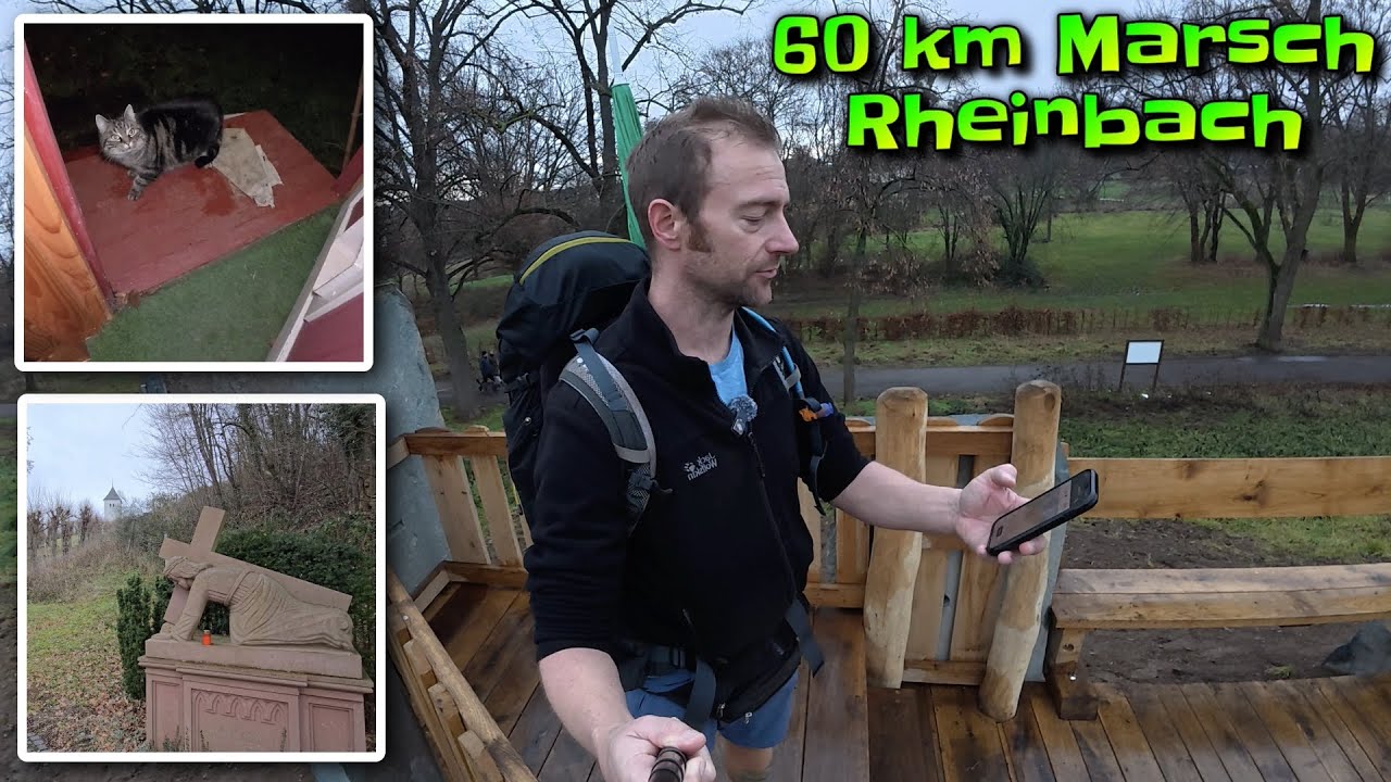 👟60km-Marsch und fast im Zelt übernachtet😎