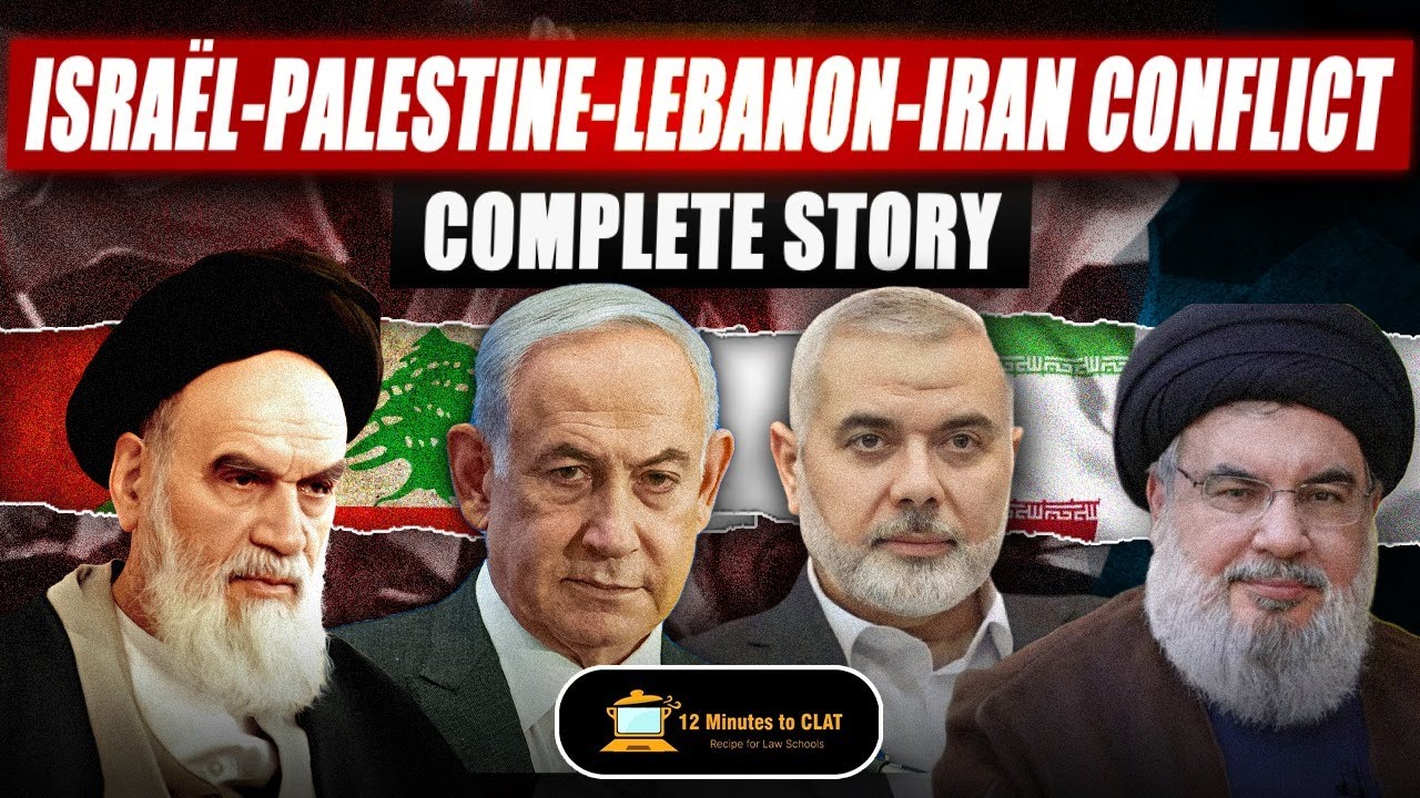 Israel-Palestine-Iran-Lebanon - The Middle East Conflict I Current Affairs I Keshav Malpani