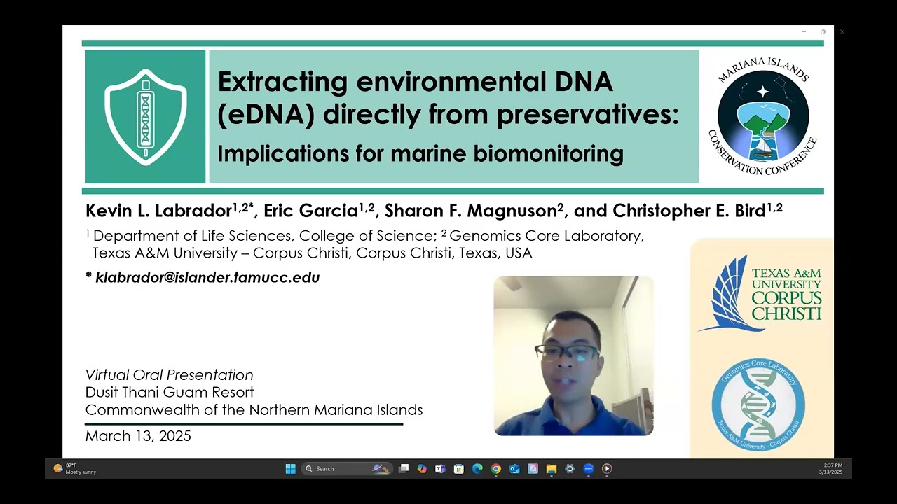MICC 2025: Marine Biodiversity, Ecology, and Conservation