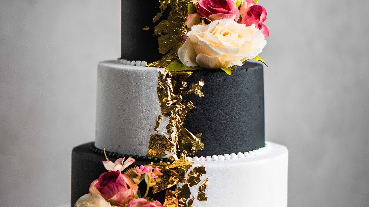 How to Create a Half and Half Masquerade Style Cake