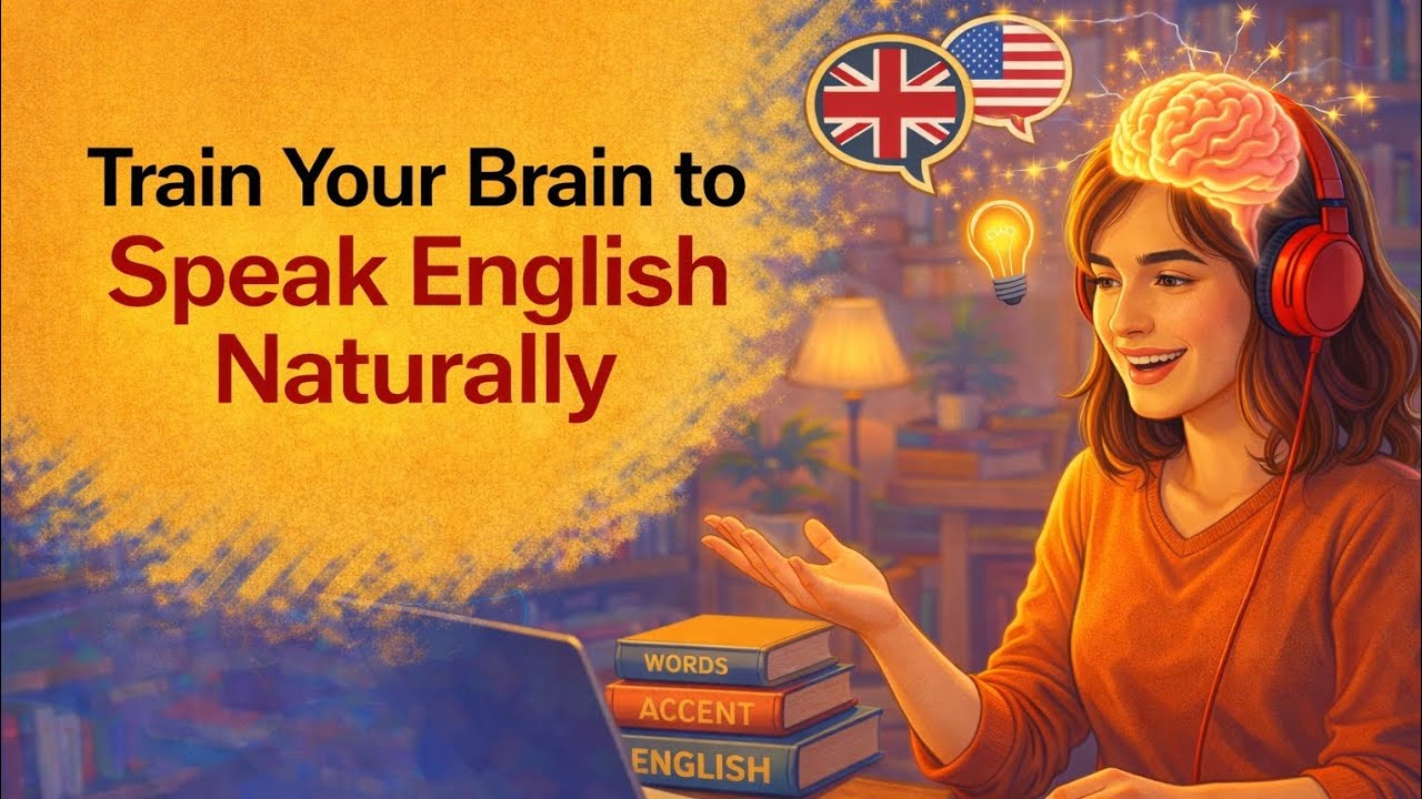 Train Your Brain to Speak English | Learn English With Podcast 🎧 | Improve Your English Fluency ✅