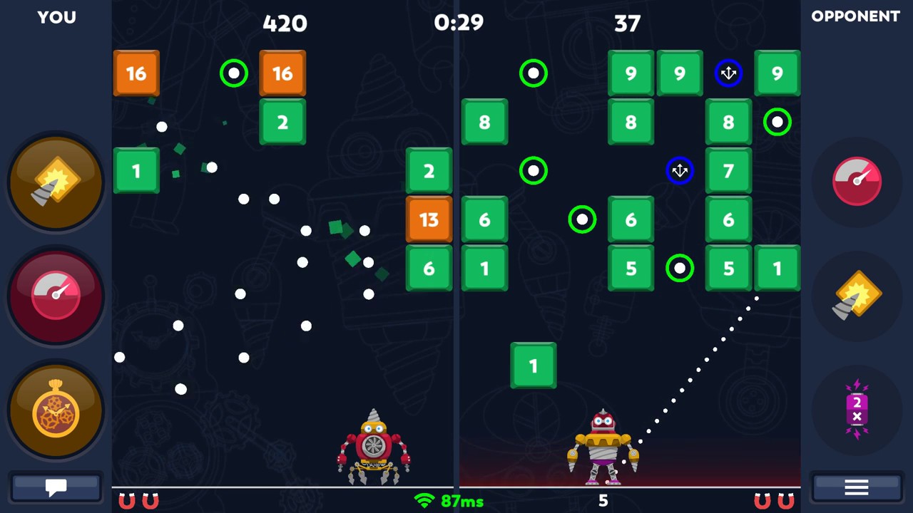 Bounc.io - Multiplayer Balls io Game Gameplay