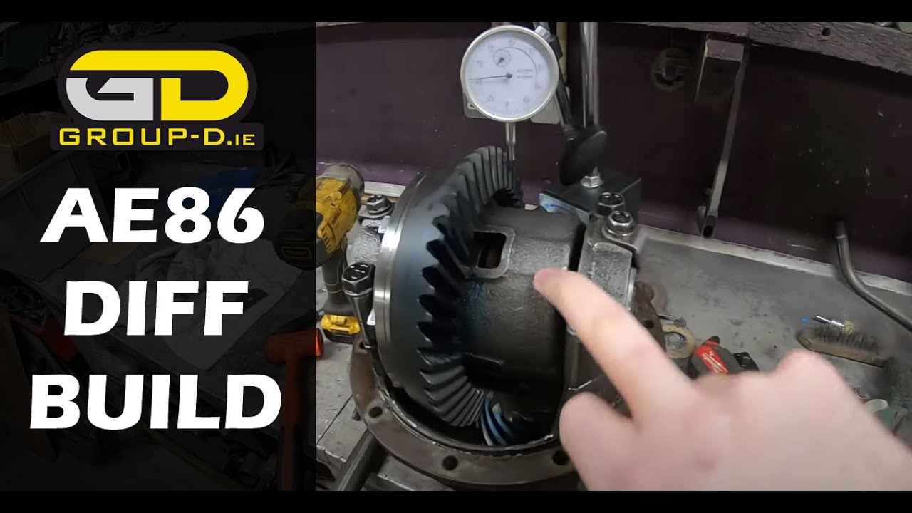 AE86 Diff Rebuild at Group-D
