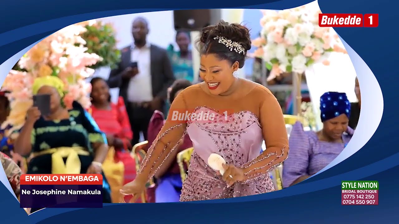 Emikolo n,embaga: Lawrence Muguya akyala ewa Senga wa Maria Nantaayi ( Maria’s Bridal ) e Mubende