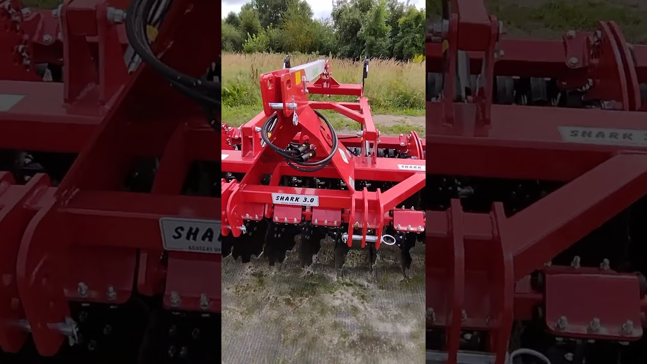 Disc harrow for cultivation, Wygoda, Poland #poland #polska #discharrow