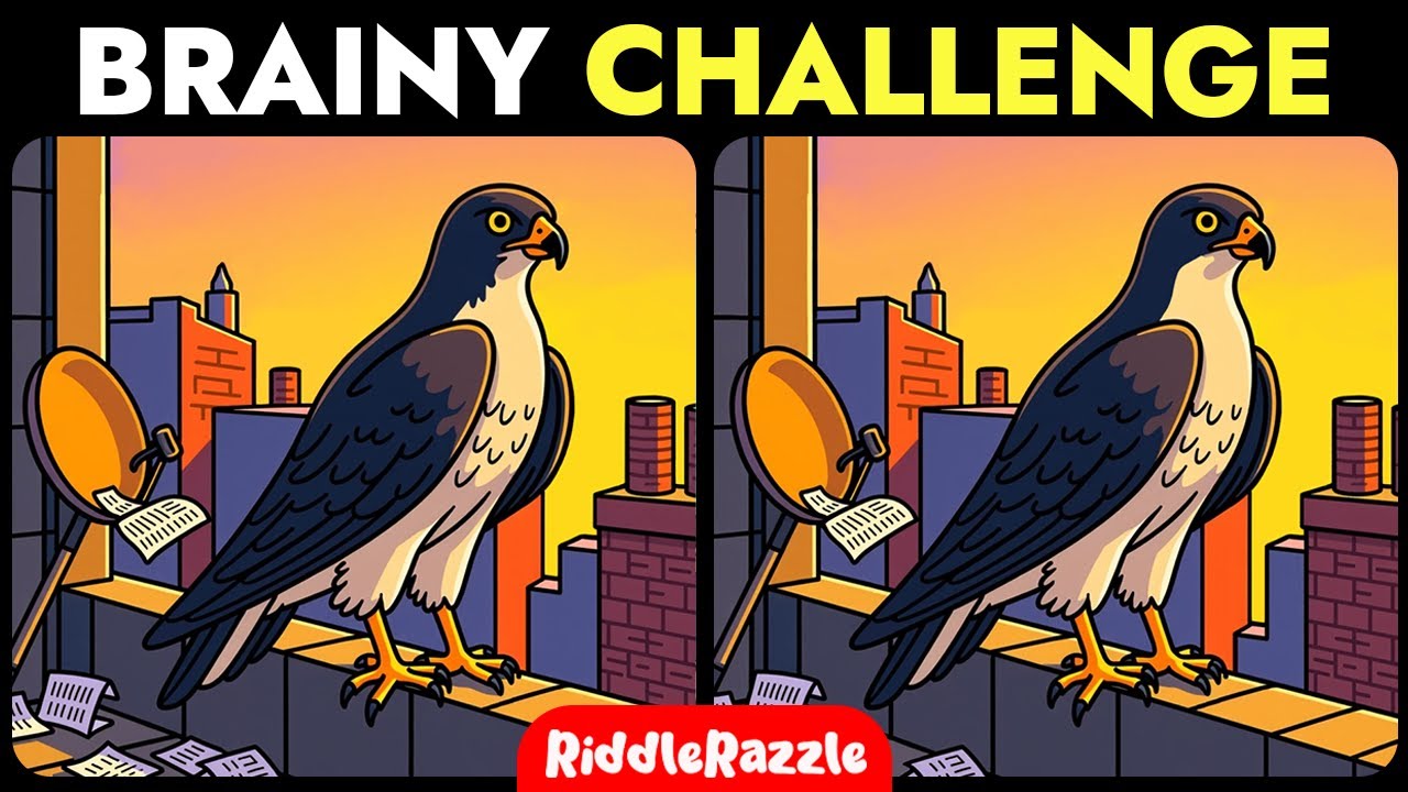 Spot the 3 Differences | 🧩👀 (5 Puzzles) | Can You Find All 15 Differences?