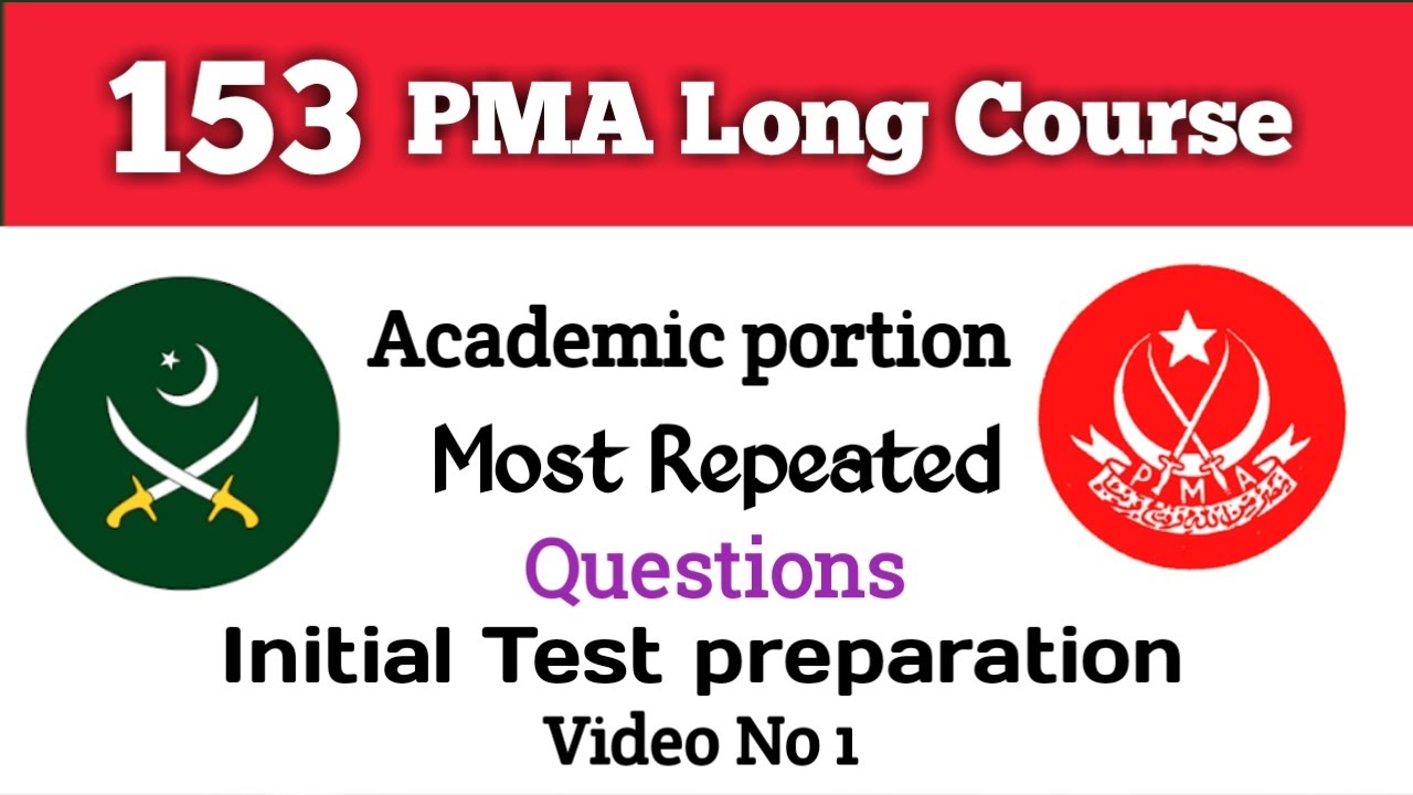 PMA 153 long course most repeated academic questions| pma academic test preparation #pma