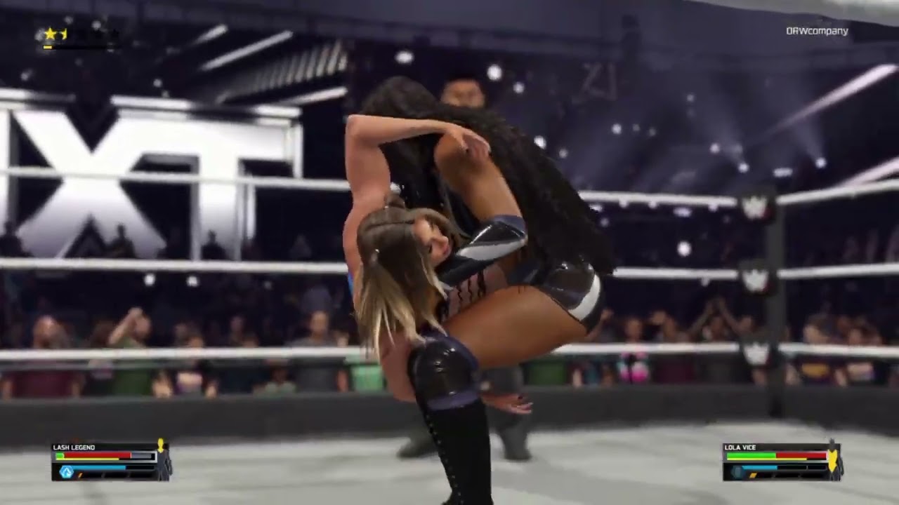 WWE2K25 NXT: LOLA VICE VS. LASH LEGEND