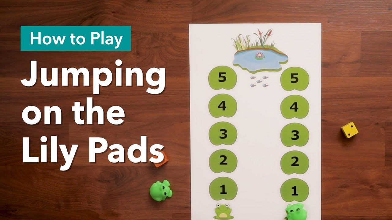 Jumping on the Lily Pads | Fundamental game for preschool math!