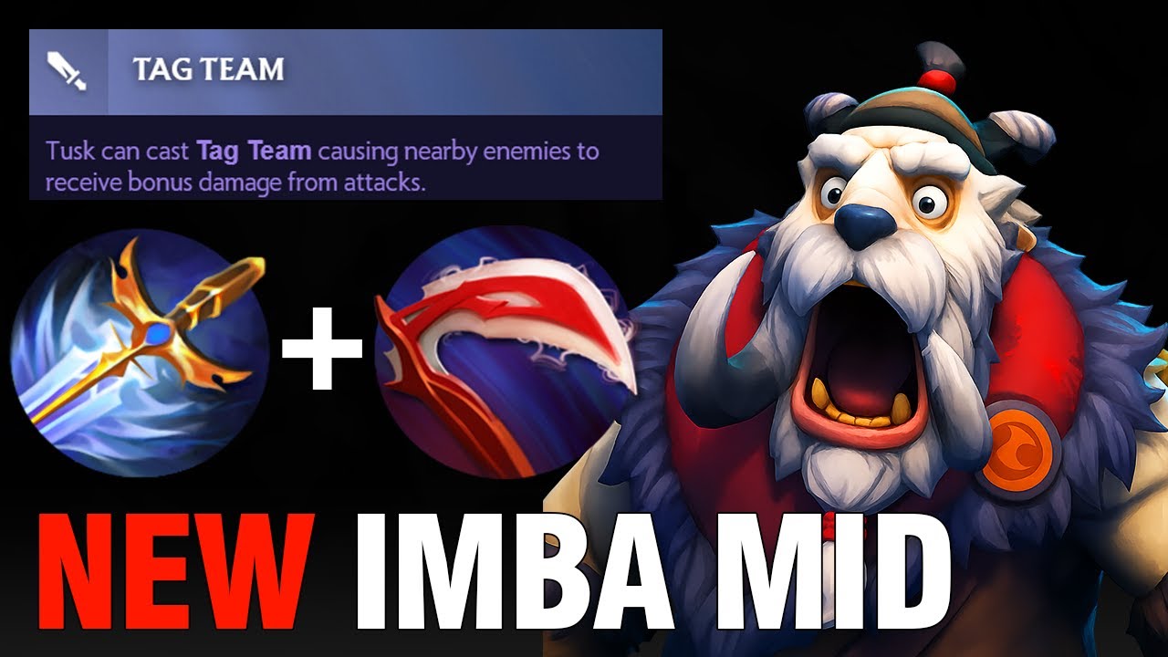 Tusk Mid Guide Patch 7.39d &mdash; Falcon Blade + Desolator Carry Build