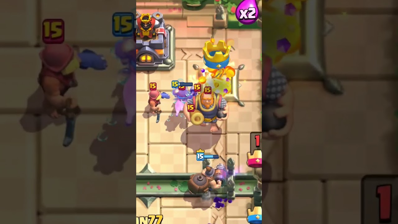Royal Giant is NO SKILL 😭