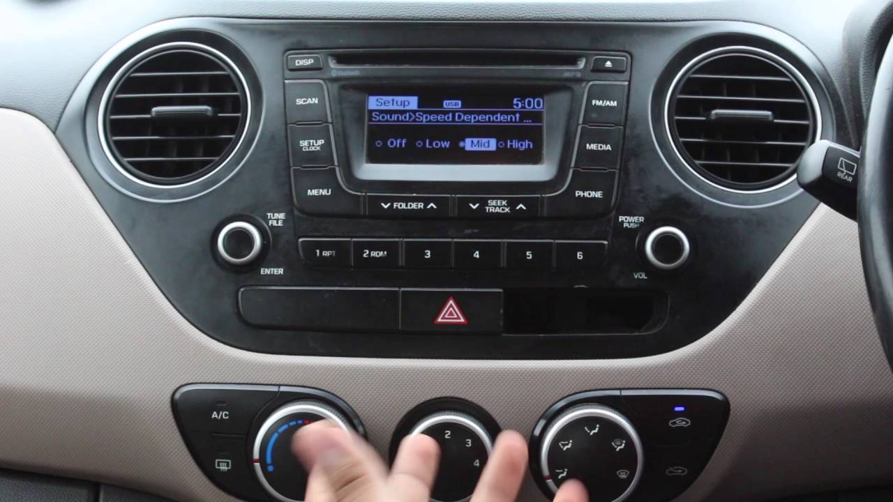 Grand i10 Music system Explained