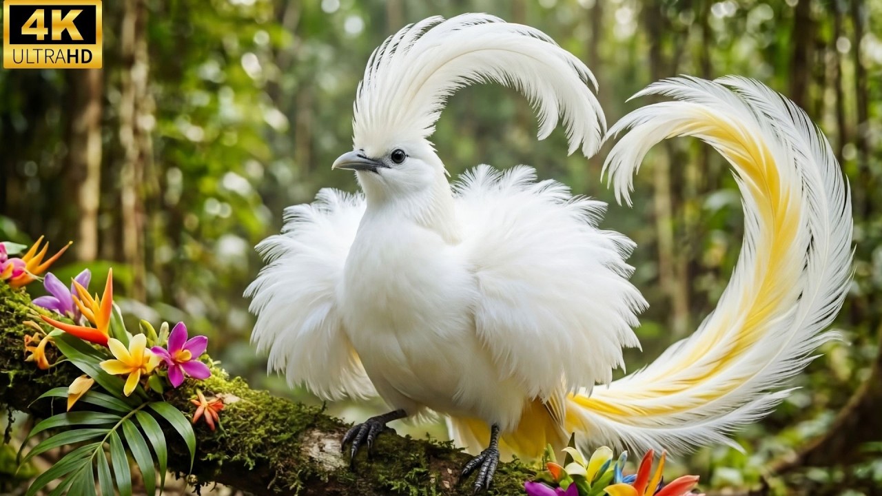 🕊️ Natural Bird Sounds 🌿 Heal Stress, Improve Sleep, Boost Mental Health & Deep Relaxation | 4K ASMR